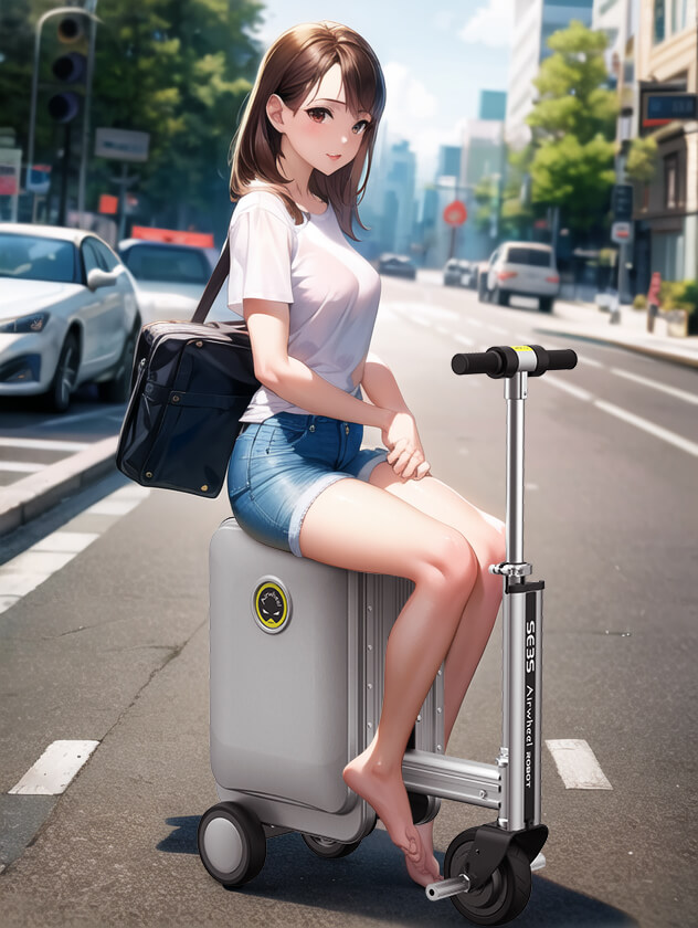 Airwheel SE3S Scooter suitcase
