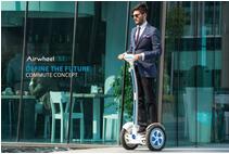 Обычный рабочий день с Airwheel S3 двухколесных скутеров интеллигентая(ый)