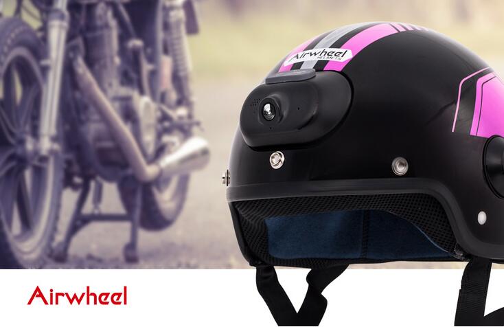 Обычные верхом или гонки, люди должен ли необходимым оборудованием и это называется Airwheel C6 мотоциклетный шлем.