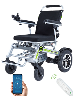 Электромагнитное кресло Airwheel H3S отличается автоматической системой складывания и дистанционным управлением приложения